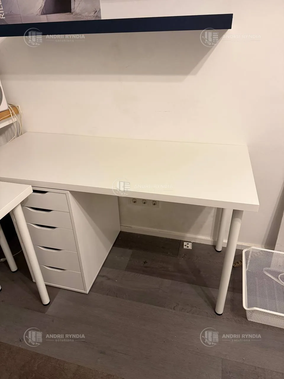 IKEA Schreibtisch mit ALEX